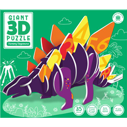 Giant 3D Puzzle - Stomping Stegosaurus